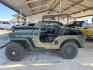 1949 Green /Black Jeep Willys (CJ3A26740) , located at 1687 Business 35 S, New Braunfels, TX, 78130, (830) 625-7159, 29.655487, -98.051491 - Photo#1